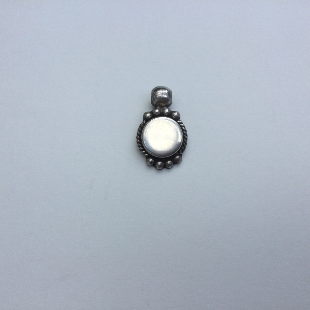 Vintage Sterling Silver Pendant